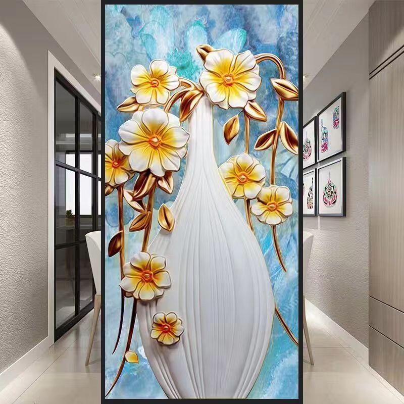 Glue-free Frosted Window Glass Sticker Living Room Bedroom Bathroom Translucent Opaque Bathroom Door Anti-peeping Film