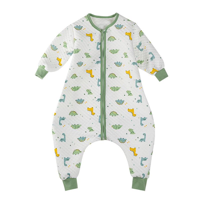 All-Season Baby Sleep Bag: Air Cotton, Thin, Warm, Footed Romper for Spring, Summer & Autumn