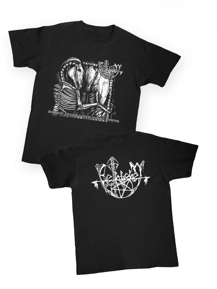 

BETHLEHEM Metal Band TShirt Mens Summer Fashion Street Trend Short Sleeve Cotton Comfortable Loose Mens and Womens Clothing L