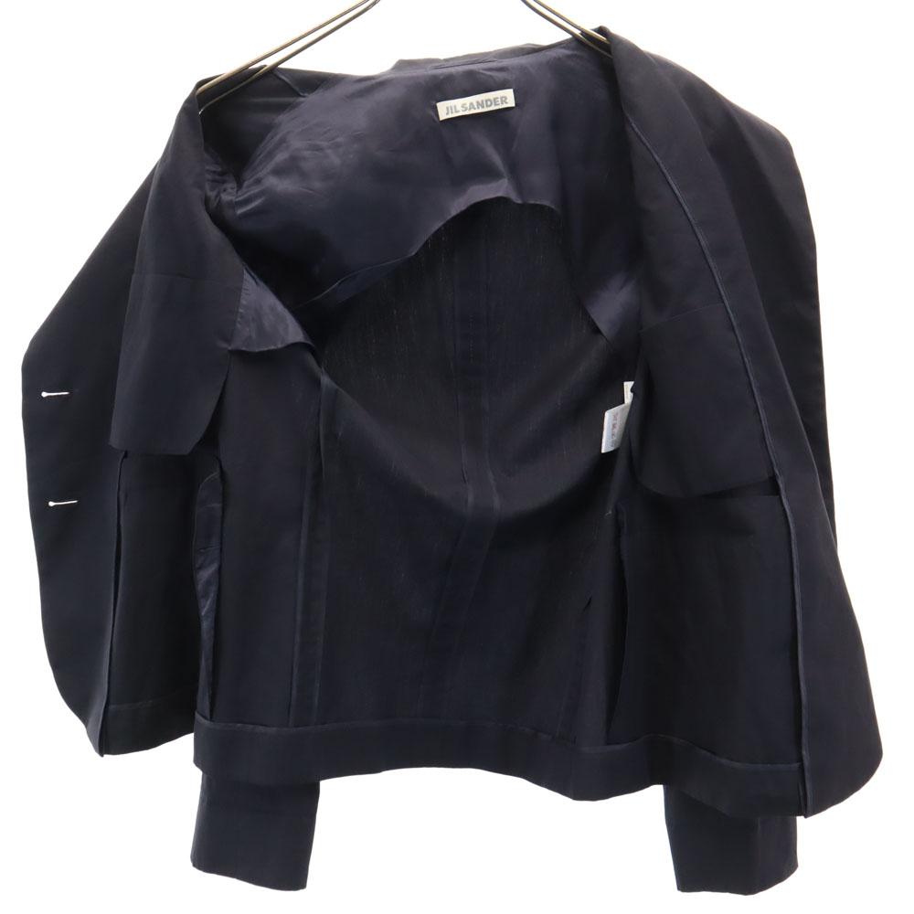 Jil Sander Made In Italy Tailored Jacket 34 Navy Blazer Women Used
