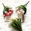 39cm Garden Tulip Bouquet Good Quality Silk Flower Wedding Bouquet Tulip Artificial Flowers for Garden