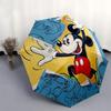 Mickey Mouse,Cartoon Automatic Umbrella - Tri-fold Portable Umbrella, Best Holiday Gift for Men and Women, Durable Iron Frame, Playful Desig