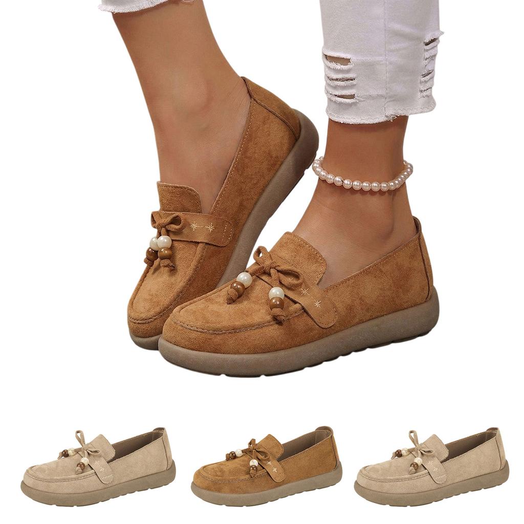 Women's Casual Loafers Walking Shoes Slip On Moccasins Soft Sole Lightweight Comfortable Footwear for Daily Use