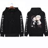 Anime Männer Bungo Stray Dogs Nakajima Atsushi Zipper Hoodies Ryunosuke Akutagawa Kawaii Gedruckt Sweatshirts Warme Zip-up Jacke Mäntel