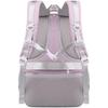 Edison Backpack, with Spine Protection, Lightweight, Reflective, Water-Resistant, Large Capacity, Travel Backpack 2486-5, Light Purple