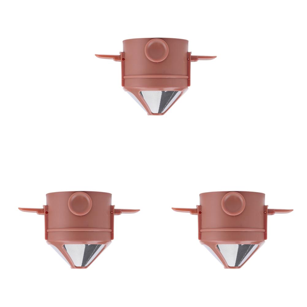 Foldable Coffee Filter Portable Pour Over Coffee Maker Stainless Steel Reusable Coffee Funnel Dripper Paperless Pour Over Holder