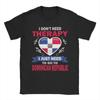 T-shirt Harajuku Estate Terapia Repubblica Dominicana T-shirt in Cotone per Unisex Y2K Divertente Taglia Grande Manica Corta Abbigliamento