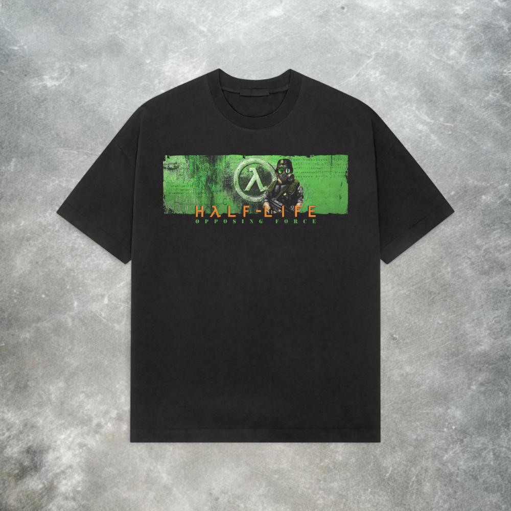 HalfLife Tit for Tat Valve Tshirt Retro Y2K FPS Shooter Game Tshirt Unisex Fashionable Casual Comfortable Streetwear Top