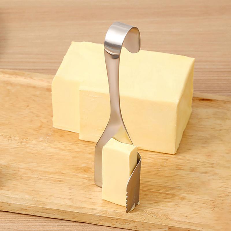 Stainless Steel Butter Cutter Cheese Jam Spreader Wipe Cream Cutter Utensil Multifunction Butter Bread Knife Kitchen Gadget Tool