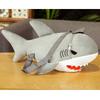 Shark Tiger Head Shoulder Bag  Cute Plush Backpack For Kids Soft Toy Animal