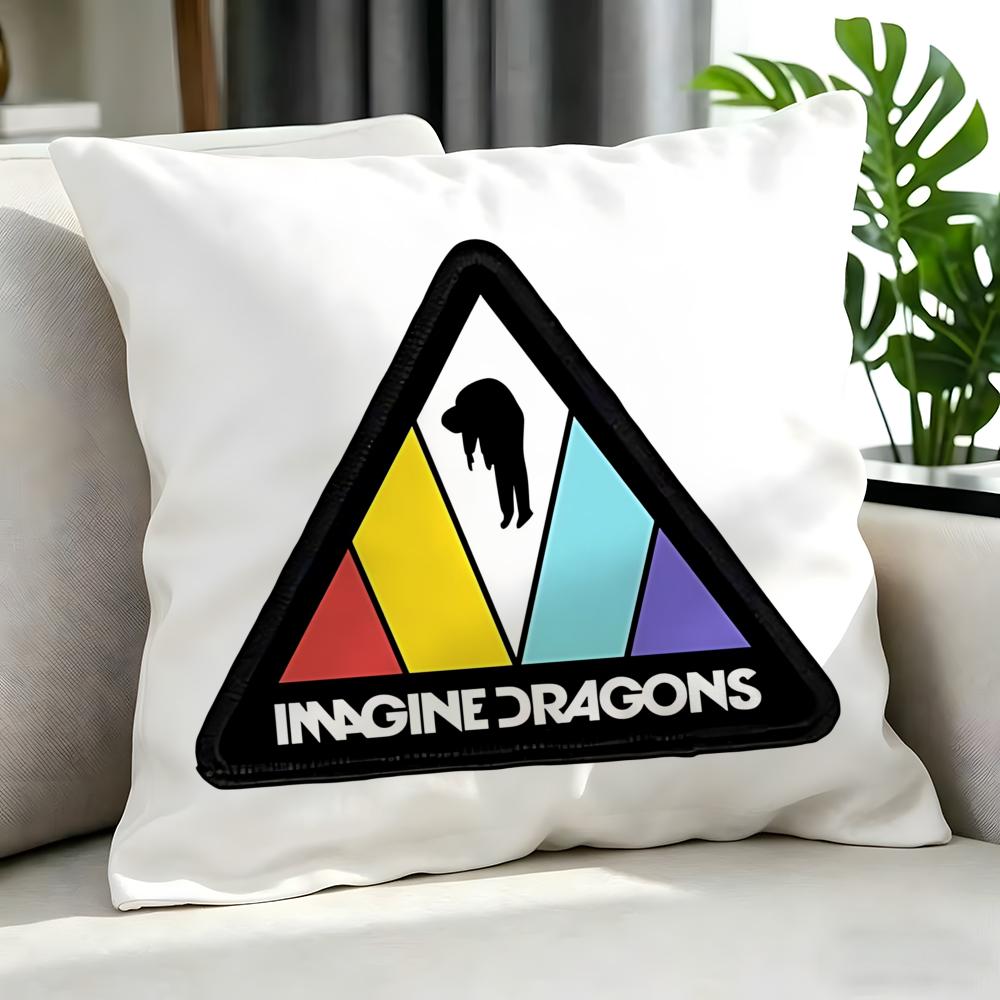 pop Imagine Dragons Cushion Cover Cushion Cover Set Pcs x x x Pillowcase Decorative Sofa Home Decor