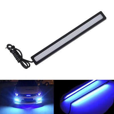 Blue Super Bright Car Cob Led Lights Drl Fog Driving Lamp Waterproof Dc 12V 17Cm