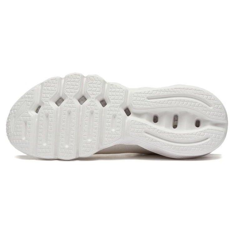 Li Ning Spirituality Slip Resistant Breathable Cushioning Low Top Running Shoes Men's White Black ARST045-3