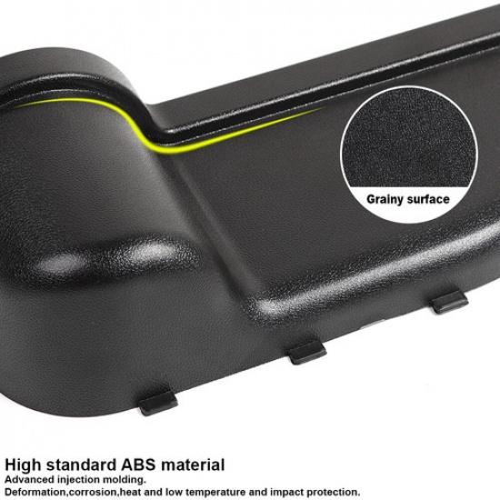2x Car Rear Door Storage Pocket Box Organizer Tray for Jeep Wrangler JL JT 2018+