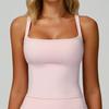 Oiob Yoga Suit Summer New Cami Waist Hugging Slimming Top Fitness Sports Leisure Tennis Short dress