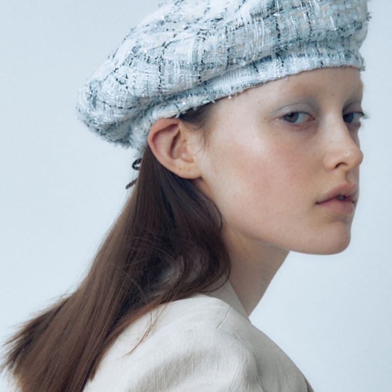 poesiedame STARRY SILVER BERET
