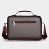 Shoulder Bag Adjustable Strap Waterproof Solid Color Lightweight Large Capacity Crossbody Bag for Business