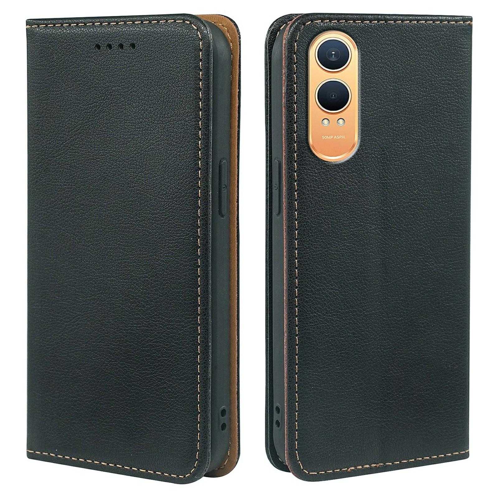 

For OnePlus Nord CE4 Lite 5G Case Wallet RFID Blocking Leather Phone Cover Strong Magnetic Closure Black