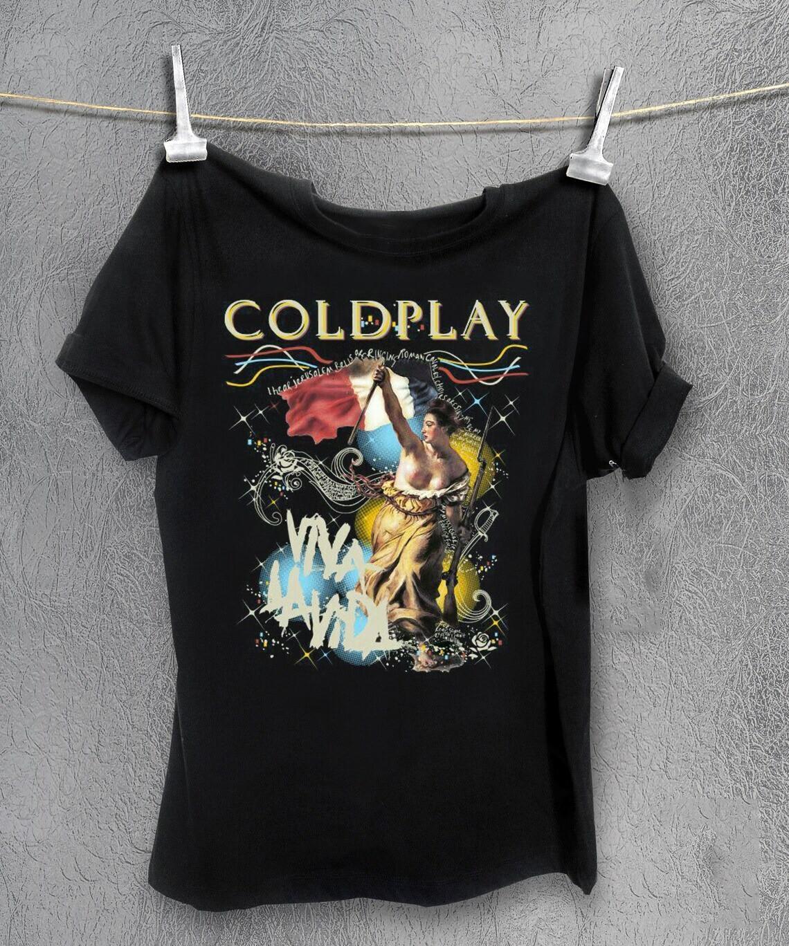 New Coldplay Band Viva La Vida Gift For Fans Shirt DN467 S
