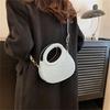 Fashionable Shoulder Bag for Women PU Messengers Bag Half Moon Crossbody Bag