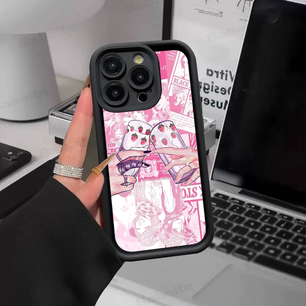 Phone Case Cartoon Anime Oosaki N-Nana For Samsung Galaxy A17 A07 A06 A26 A16 A06 A35 A55 A25 A05s A15 A54 A34 Soft Back Cover
