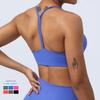 2024 New Arrival Thin Strap Fold Movement Bra Beauty Back Running Workout Training Gathered Indoor Yoga Underwear Top