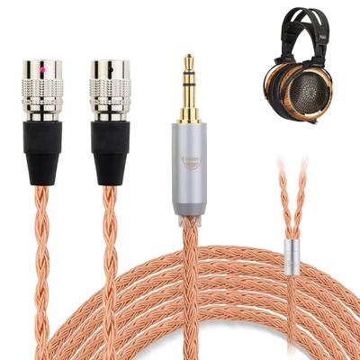 Okcsc ZT16 Kopfhörerkabel 4-Pin XLR-Anschluss Ether Recable Ersatzkabel für 16 Adern Reines Kupfer Für Dan Clark Audio Kompatibel mit Ether Alpha