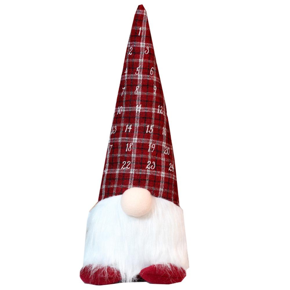 Mini Christmas Glowing Gnome Doll Cartoon Knitted Christmas Doll  Christmas
