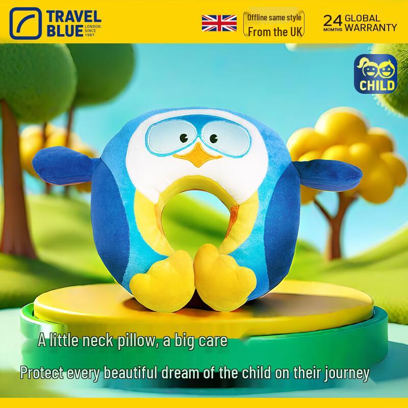 Travel Blue Penguin Kids Travel Organizer