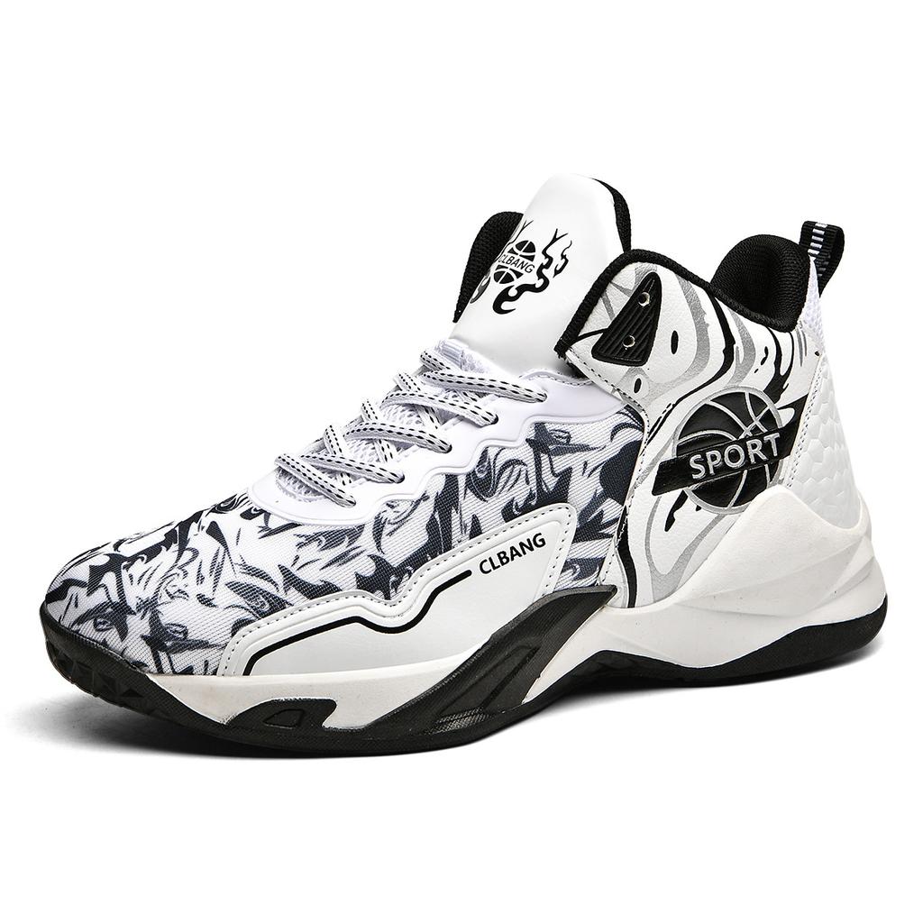 Basketball Shoes 2025 New Youth Sports Training Boots Student Casual Breathable Versatile Trendy Shoes Running Shoes