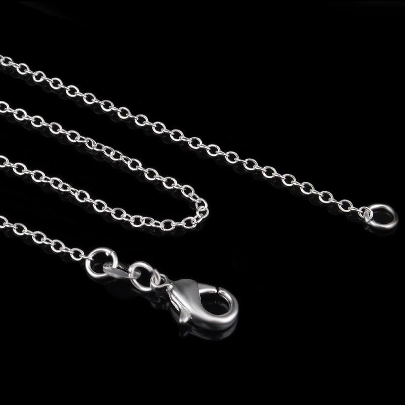 40cm,45cm,50cm,55cm,60cm Thin Chain Fashionable R Jewelry Pendant with Chain Thin Chain Necklace