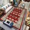 Persian Luxury Carpets Living Room Bedroom Kitchen Retro Red Home Decoration Rugs Soft Washable Non-slip Washroom Floor Mats