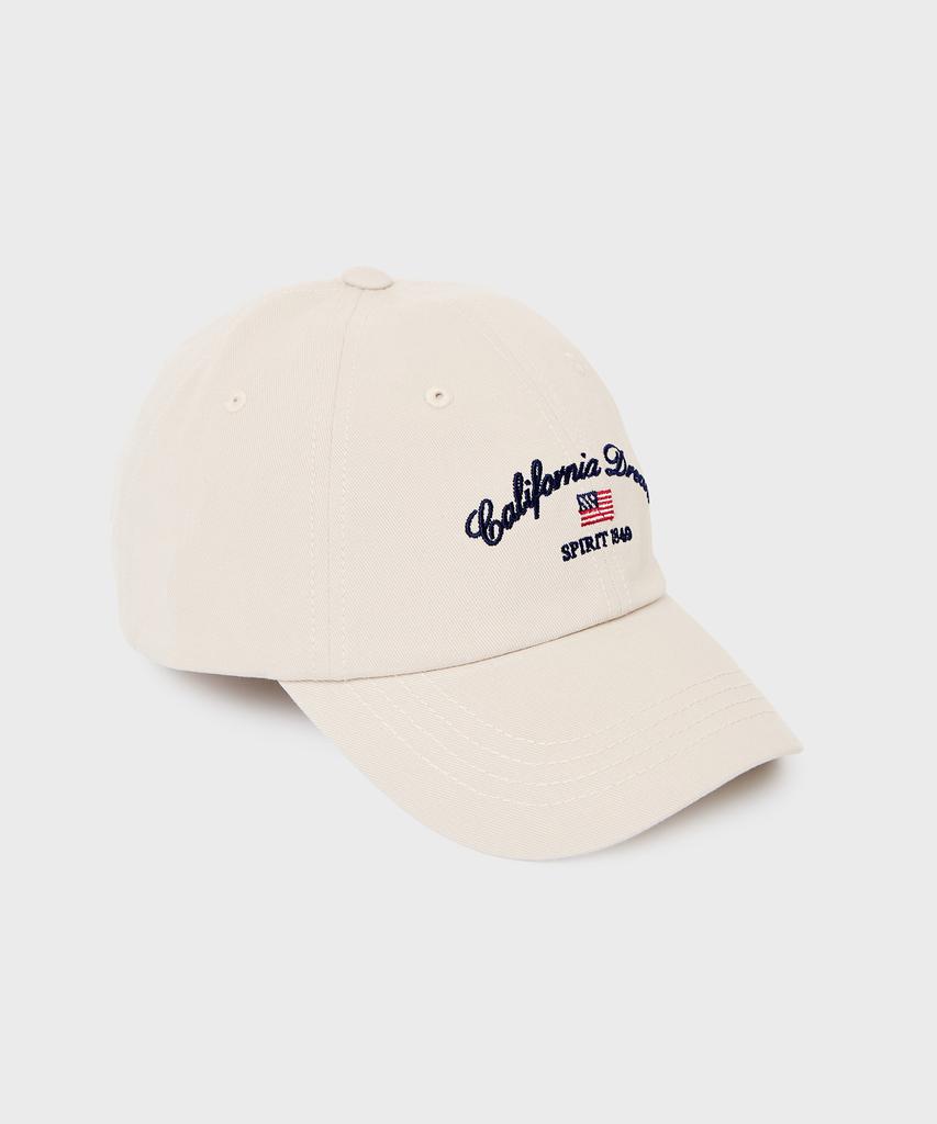 WHO.A.U Washed Lettering Ball Cap / Whacg4913A