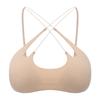 No Steel Ring, Smooth Underwear, Thin Shoulder Straps, Seamless Bra, Small Chest Gathered and Crossed, Beautiful Back Tube Top Bra.