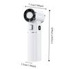 Brushless Motor Handheld Turbo Violent Fan Digital Display Mini Electric Air Blower  Keyboard