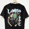 T-shirt Rap LaMelo Ball minnesota timberwolves vtg hip hop graphic t-shirt maglia