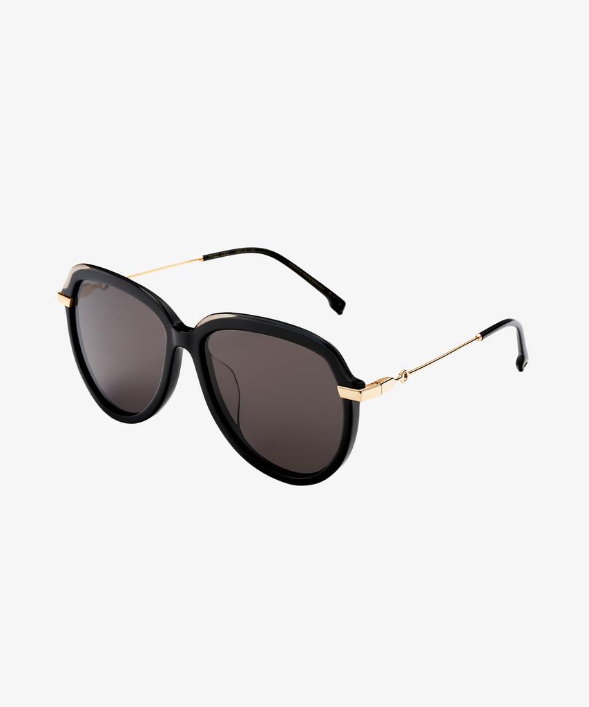 Seupeulingseuteulingseu Oversized Jetwing Shape Page 380 [Black]