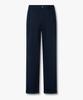 MAN ON THE BOON Washed One-Tuck Roll-Up Hem Chino Pants_Navy 4715304001