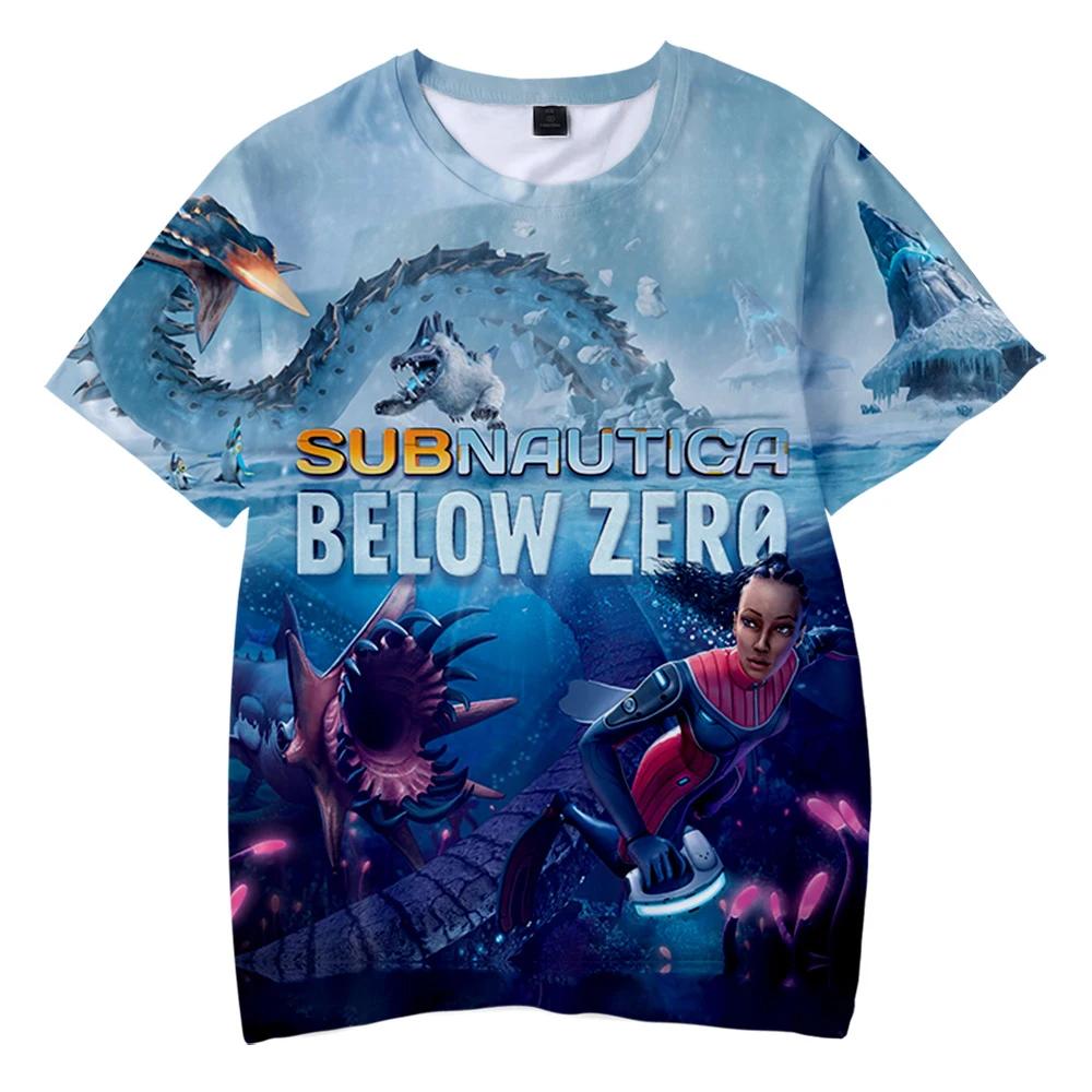 

Subnautica Below Zero 3D Printed Kids T Shirt Fashion Casual Cartoons T-shirt Boys Girls Harajuku Children s Clothing For Girls 100