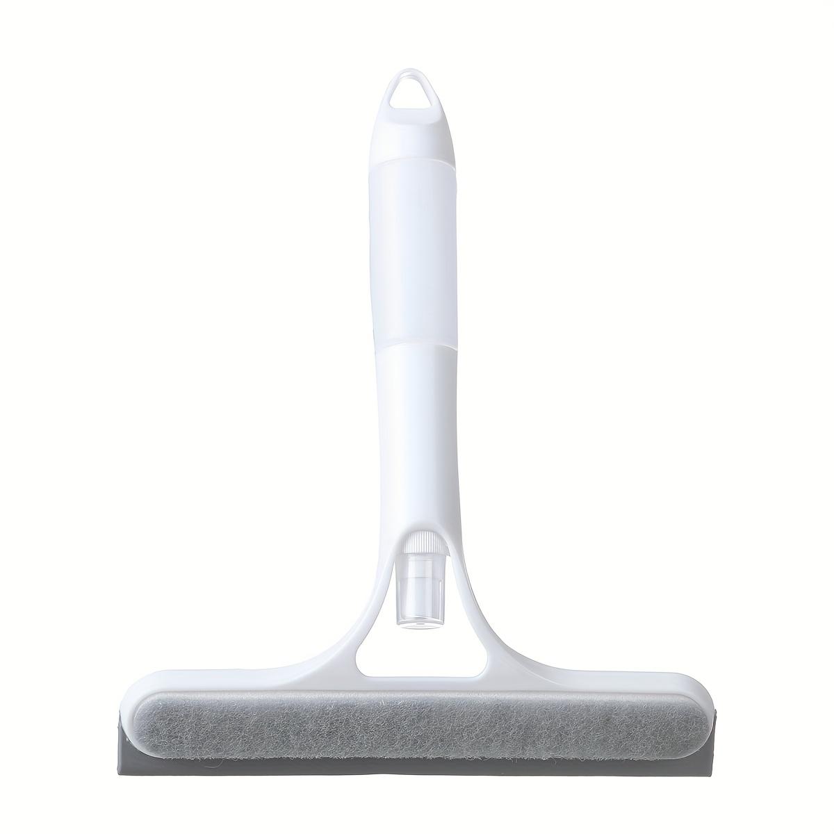 

Многофункциональный инструмент для мытья стекол 3-в-1 с распылителем, полипропилен (PP) Пластик, для ванной комнаты, кухни, гостиной, спальни, туалета белый