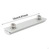 4 Pieces Solar Module Rail Connector Mounting Accessories Pv Profile Hardware for