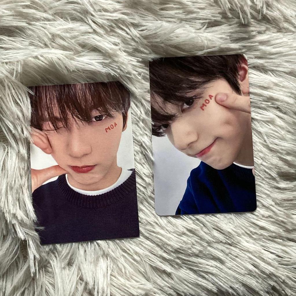 [USED] Japan Soobin TXT MOA ZONE FC Tuva Fan Meeting Trading Cards (2 pieces)