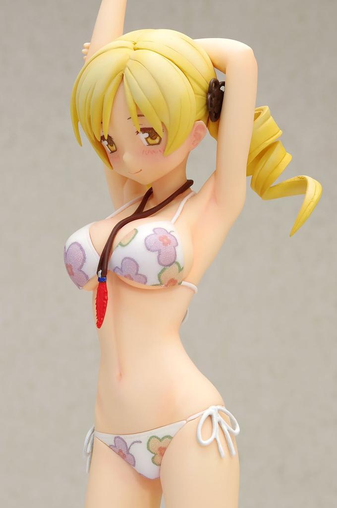 Puella Magi Madoka Magica Mami Tomoe [Swimsuit Ver.] (1/8 Scale, Pre-painted PVC Figure)