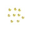 100pcs Cabochons Yellow Duck Resin Ornament Cartoon Duck Resin Figurines  Nail Enhancement