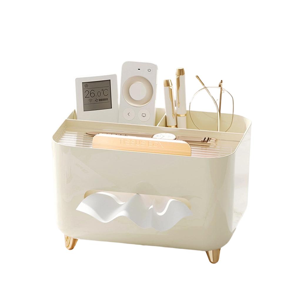 TISSUS BOXPremium Tissue Box, Suitable For Home Living Room, Coffee Table, And Also Serves As A Remote Control And Desktop Storage Box.