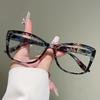 Vintage Square Reading Glasses Women New Fashion Full Rim Blue Light Blocking Eyewear Trendy Presbyopia Optical Frames