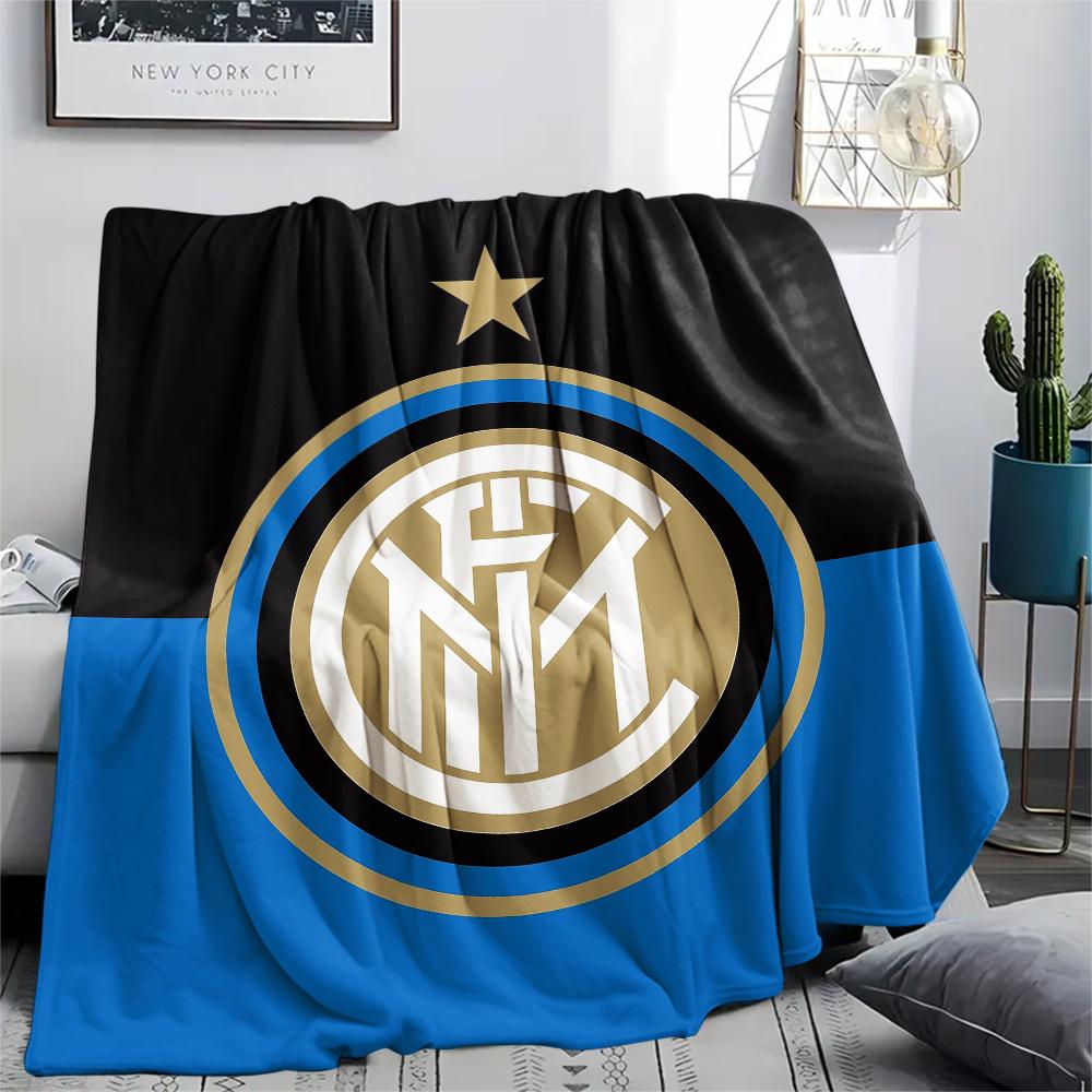 FC Internazionale Milano,pattern Flannel Blanket, High quality Comfortable for All Seasons, Home Decor, Warmth and Comfort, Perfect for Gifts. 80cm x 120cm