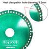 Multifunctional Composite Angle Grinder Brazing Cut Blade Dry Slicing Ceramic Tile Rock Plate Marble Iron Sheet Saw Blade Tool