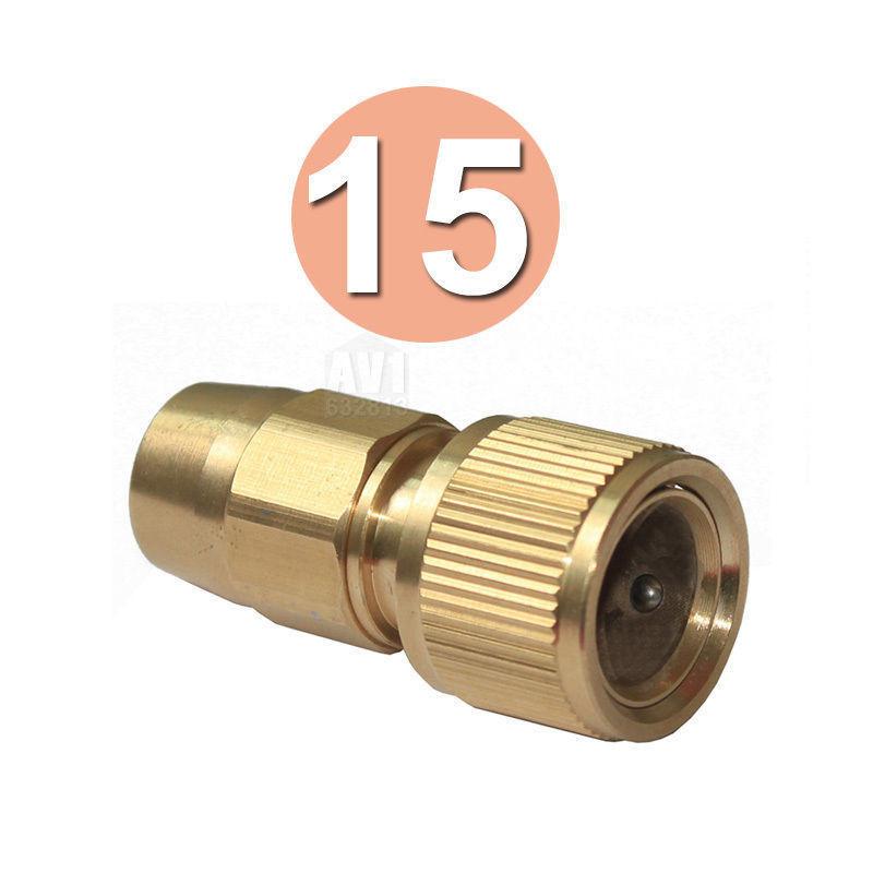 Premium Brass Water Flow Connector For Agricultural Use And Garden Hose Nozzles