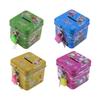Cartoon Piggy Safe Money Box with Lock for Key for Creative Coin Boxes X3UC